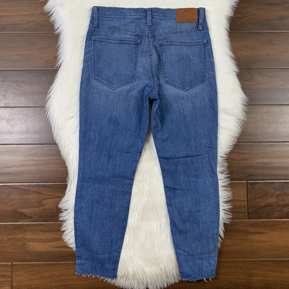 J. Crew 9" High Rise Toothpick Skinny Denim Jeans - Picture 6 of 8